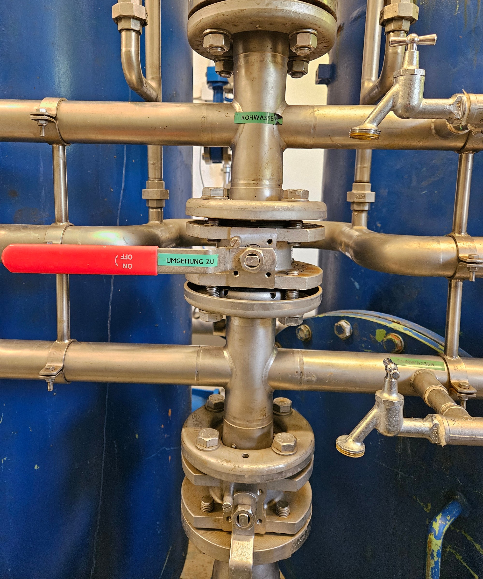 Technik im Wasserwerk